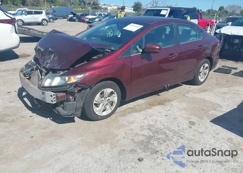 2015 Honda Civic Lx from USA, damaged, VIN 19XFB2F56FE059816